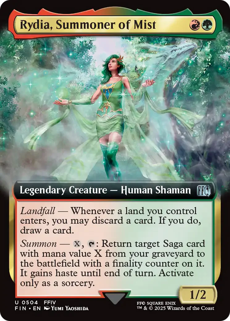Rydia, Summoner of Mist (Extended Art) [FINAL FANTASY] Foil
