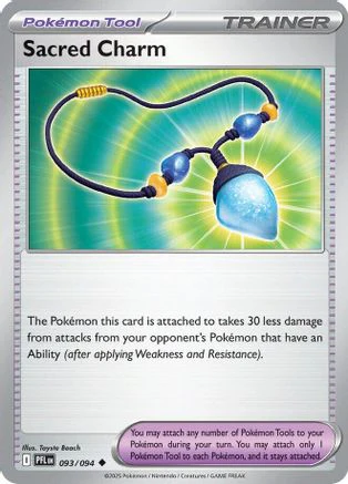 Sacred Charm 093/094  ME02 Phantasmal Flames - Uncommon