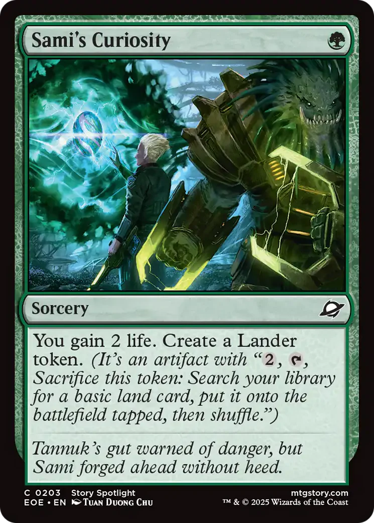 Sami's Curiosity [Edge of Eternities] Foil