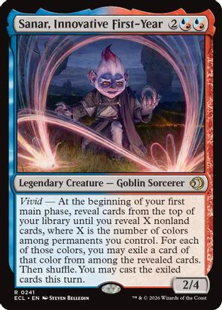 Sanar, Innovative First-Year  [Lorwyn Eclipsed]