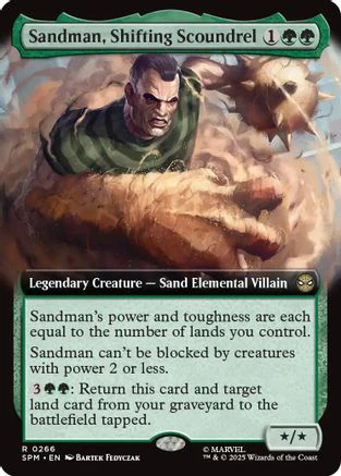 Sandman, Shifting Scoundrel (Extended Art)  [Marvel's Spider-Man]