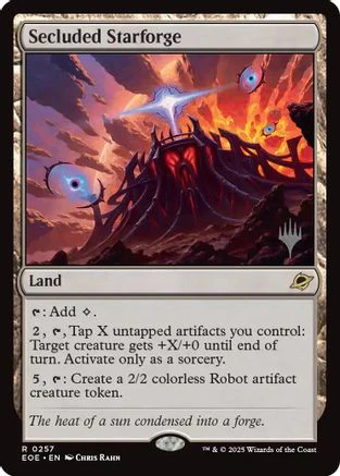 Secluded Starforge  [Promo Pack: Edge of Eternities]