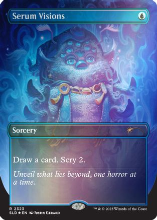Serum Visions (2323) (Rainbow Foil)  [Secret Lair Drop Series] Foil