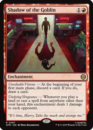 Shadow of the Goblin  [Marvel's Spider-Man]