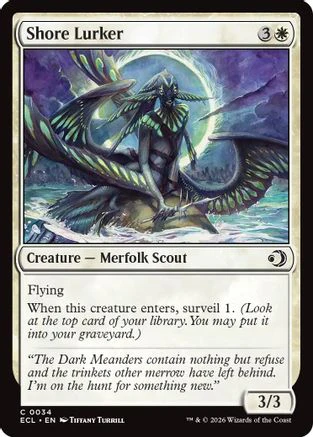 Shore Lurker  [Lorwyn Eclipsed] Foil