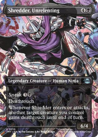 Shredder, Unrelenting (Borderless)  [Teenage Mutant Ninja Turtles]