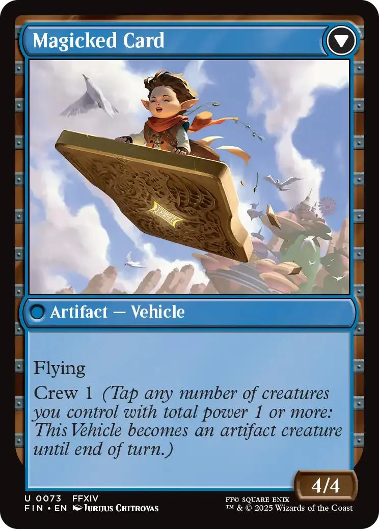 Sidequest: Card Collection // Magicked Card [FINAL FANTASY] Foil - Image 2