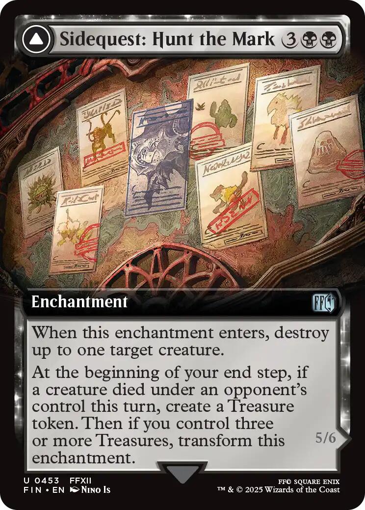 Sidequest: Hunt the Mark // Yiazmat, Ultimate Mark (Extended Art) [FINAL FANTASY] Foil - Image 2
