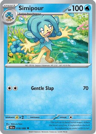Simipour (021/086) [Scarlet & Violet: Black Bolt] Reverse Holofoil