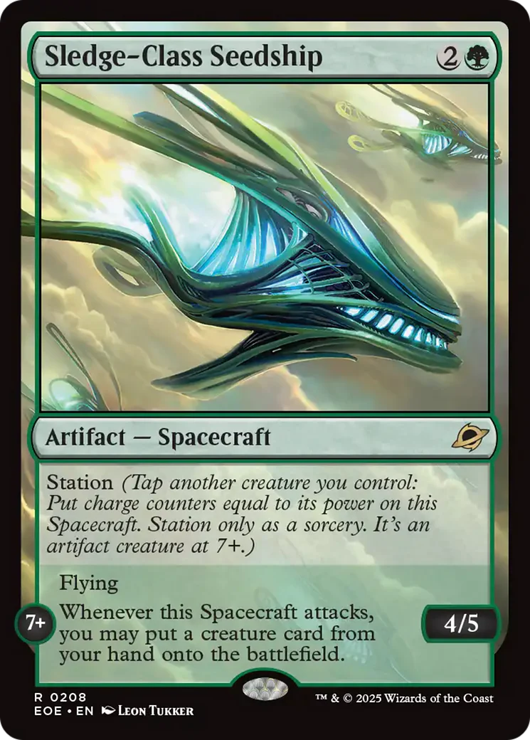 Sledge-Class Seedship [Edge of Eternities] Foil