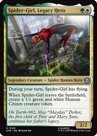 Spider-Girl, Legacy Hero  [Marvel's Spider-Man] Foil