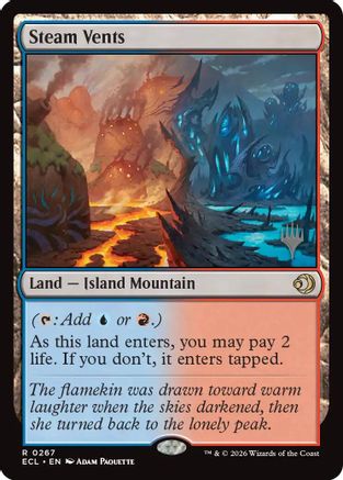 Steam Vents  [Promo Pack: Lorwyn Eclipsed]