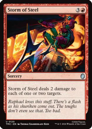 Storm of Steel  [Commander: Teenage Mutant Ninja Turtles]