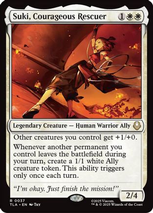 Suki, Courageous Rescuer  [Avatar: The Last Airbender]