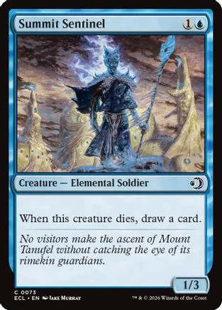 Summit Sentinel  [Lorwyn Eclipsed] Foil