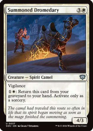 Summoned Dromedary  [Secrets of Strixhaven]