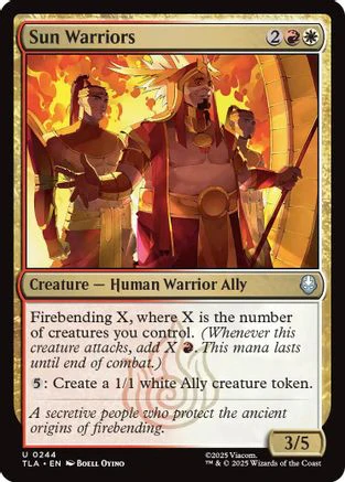 Sun warriors  [Avatar: The Last Airbender] Foil