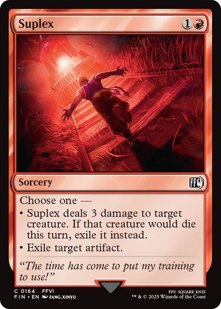 Suplex [FINAL FANTASY] Foil