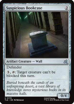 Suspicious Bookcase  [Avatar: The Last Airbender: Eternal-Legal] Foil