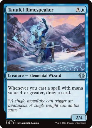 Tanufel Rimespeaker  [Lorwyn Eclipsed] Foil
