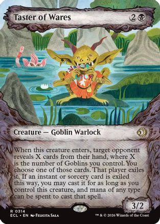 Taster of Wares (Showcase)  [Lorwyn Eclipsed] Foil