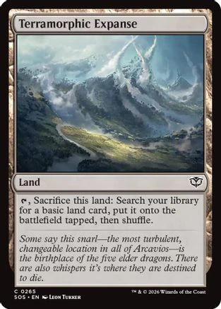 Terramorphic Expanse  [Secrets of Strixhaven] Foil