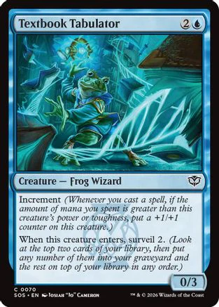 Textbook Tabulator  [Secrets of Strixhaven] Foil