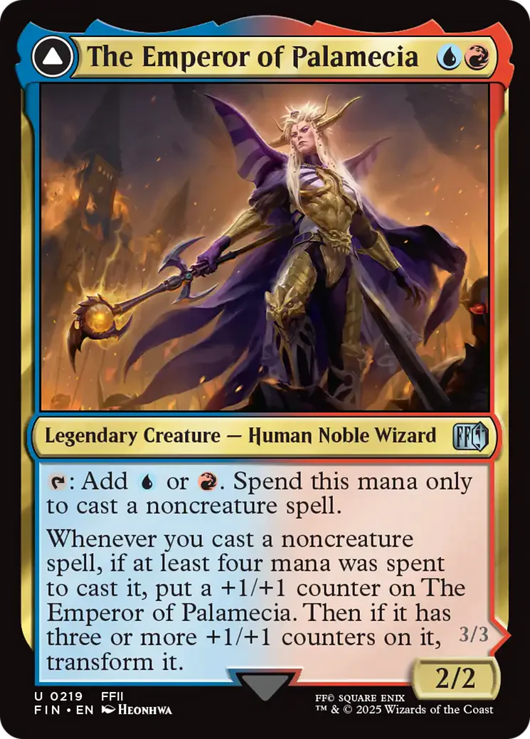 The Emperor of Palamecia // The Lord Master of Hell [FINAL FANTASY] Foil - Image 3