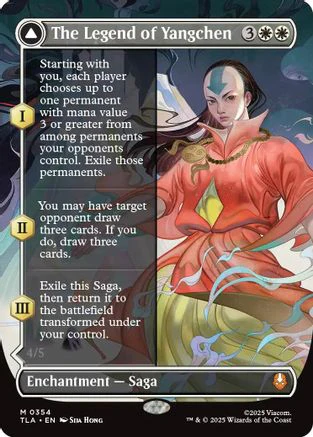 The Legend of Yangchen (Borderless)  [Avatar: The Last Airbender] Foil