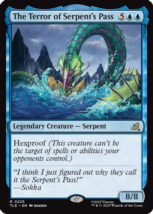 The Terror of Serpent's Pass  [Avatar: The Last Airbender: Eternal-Legal] Foil