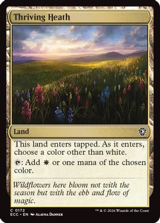 Thriving Heath  [Commander: Lorwyn Eclipsed]