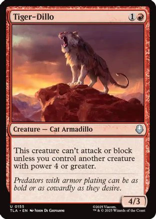 Tiger-Dillo  [Avatar: The Last Airbender] Foil
