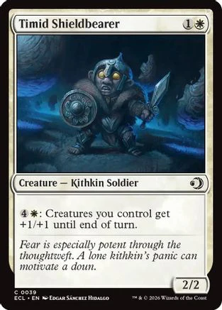 Timid Shieldbearer  [Lorwyn Eclipsed]