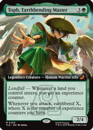 Toph, Earthbending Master (Extended Art)  [Avatar: The Last Airbender: Eternal-Legal] Foil