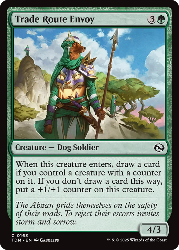 Trade Route Envoy [Tarkir: Dragonstorm] Foil