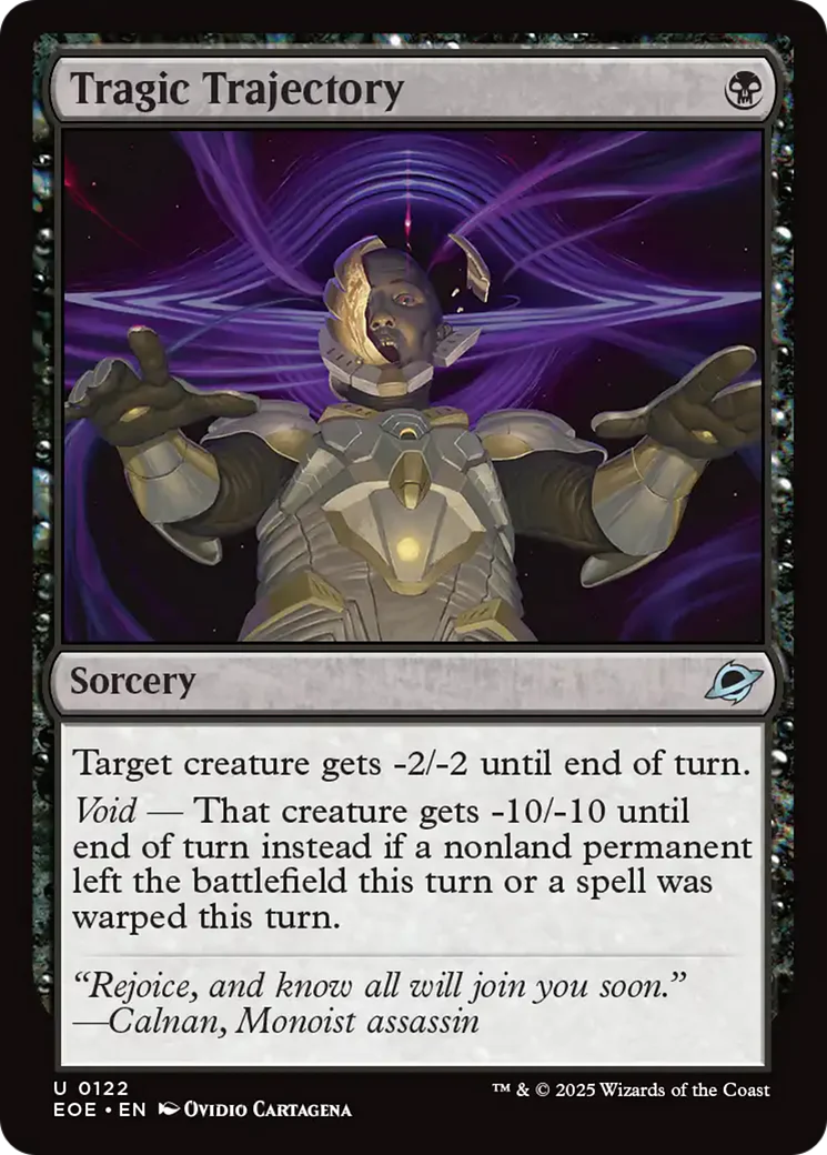 Tragic Trajectory [Edge of Eternities] Foil