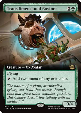 Transdimensional Bovine (Extended Art)  [Teenage Mutant Ninja Turtles] Foil