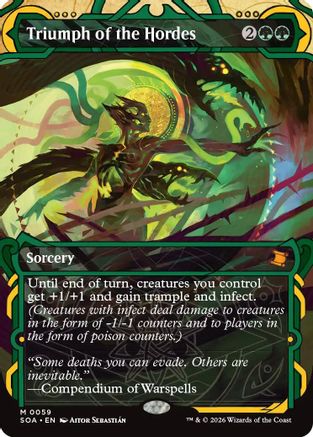 Triumph of the Hordes  [Secrets of Strixhaven: Mystical Archive] Foil