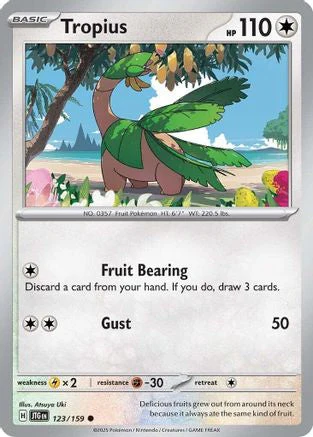 Tropius (123/159) [Scarlet & Violet: Journey Together] Reverse Holofoil