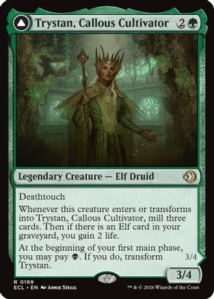 Trystan, Callous Cultivator  [Lorwyn Eclipsed] Foil