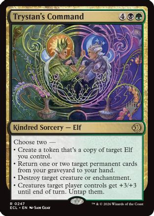 Trystan's Command  [Promo Pack: Lorwyn Eclipsed]
