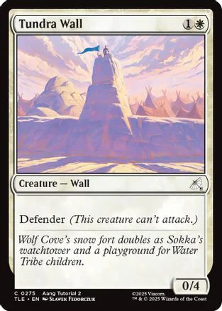 Tundra Wall (0275)  [Avatar: The Last Airbender: Eternal-Legal]