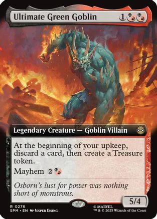Ultimate Green Goblin (Extended Art)  [Marvel's Spider-Man] Foil