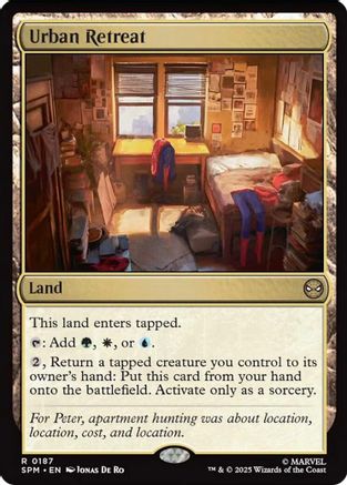 Urban Retreat  [Marvel's Spider-Man] Foil