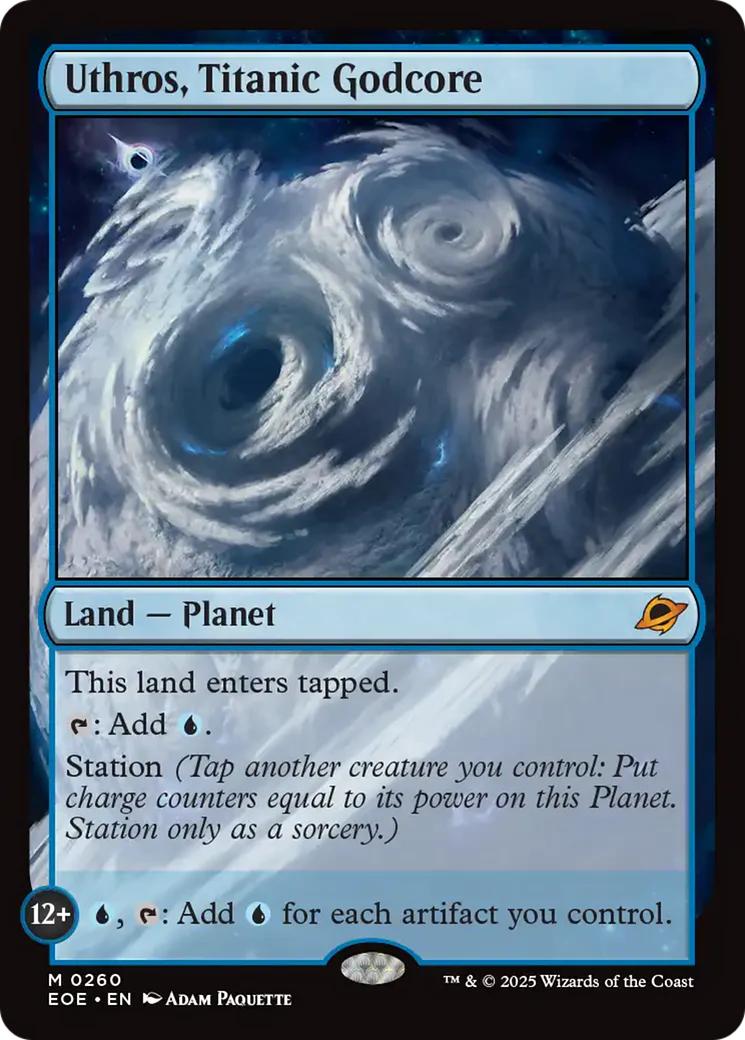 Uthros, Titanic Godcore [Edge of Eternities] Foil