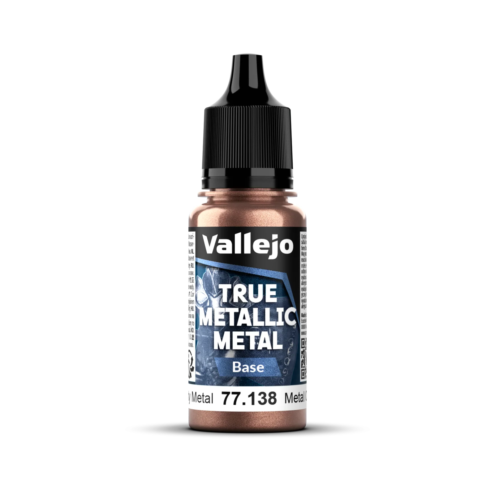 Vallejo True Metallic Metal: Base - Rusty Metal 18 ml
