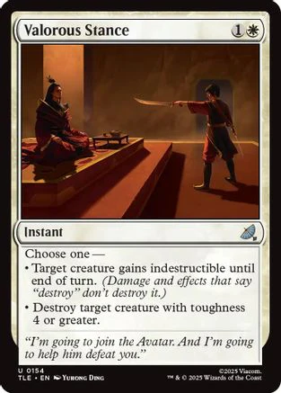 Valorous Stance  [Avatar: The Last Airbender: Eternal-Legal]