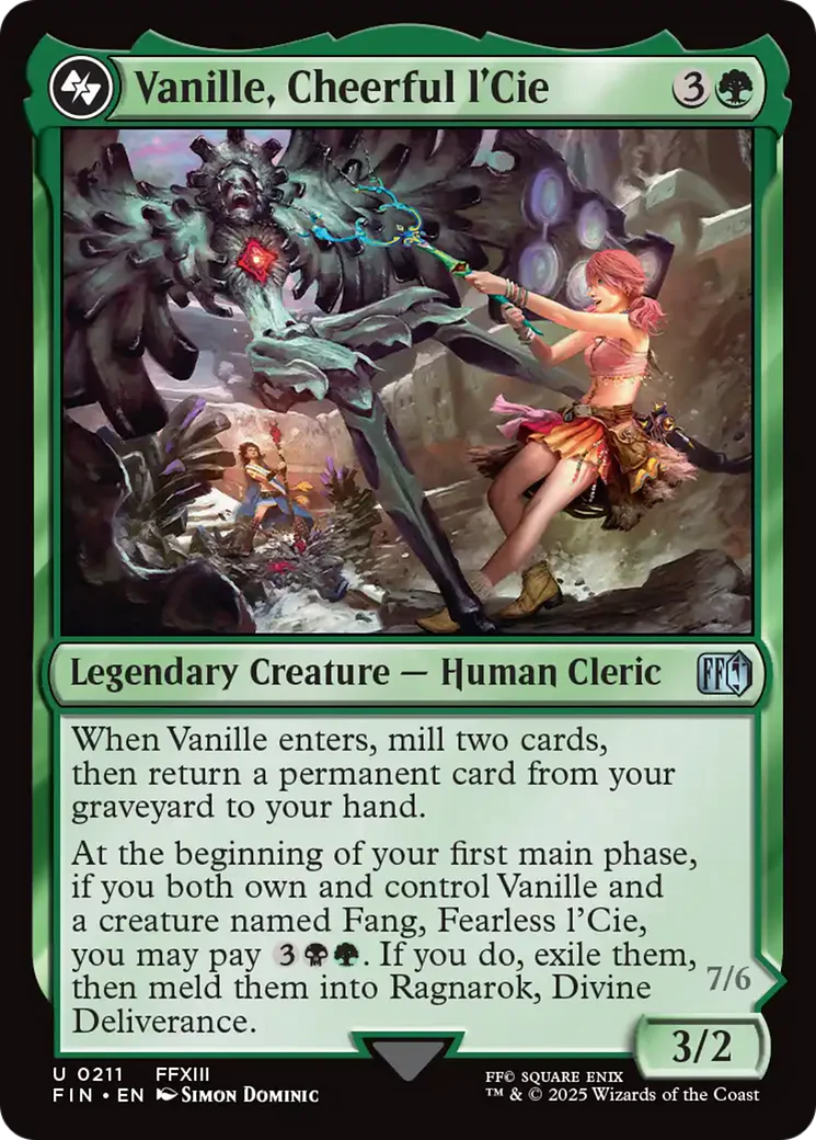 Vanille, Cheerful l'Cie // Ragnarok, Divine Deliverance [FINAL FANTASY] Foil - Image 3