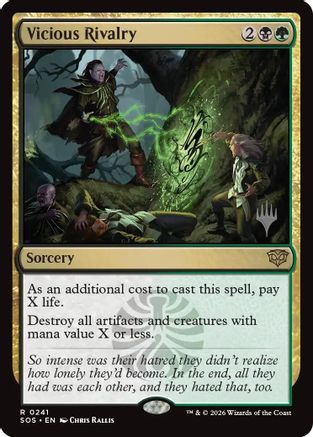 Vicious Rivalry  [Promo Pack: Secrets of Strixhaven]