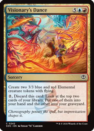 Visionary's Dance  [Secrets of Strixhaven]